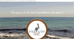 Desktop Screenshot of docksidegrill-sequim.com